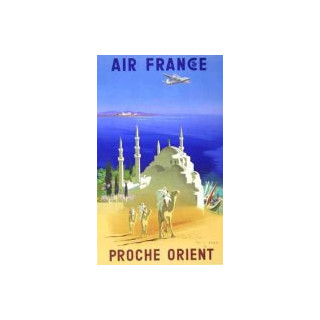 Affiches AIR FRANCE PROCHE ORIENT