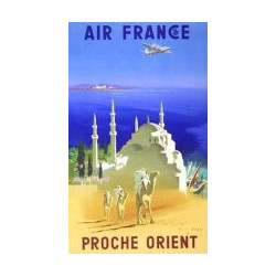 Affiches AIR FRANCE PROCHE ORIENT