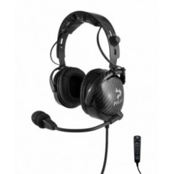 Casque aviation CARBON A1 ANR (ACTIF) avec boitier bluelink(bluetooth)