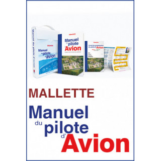 Malette du Manuel PILOTE PPL LAPL 19 ed CEPADUES +livret de progression