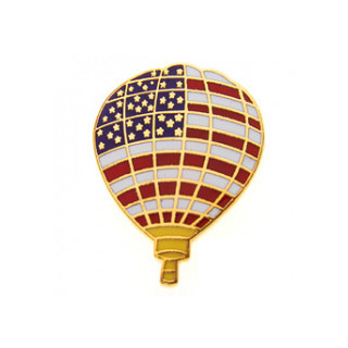 PINS BALLON STARS AND STRIPES