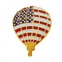 PINS BALLON STARS AND STRIPES