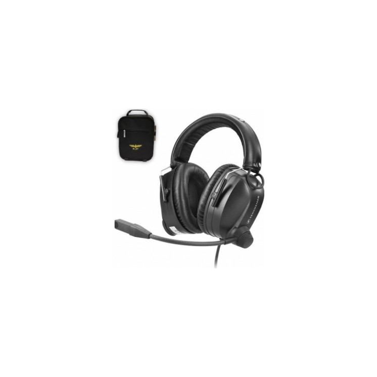 Casque Sennheiser HME 110 + sacoche Design4pilot