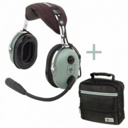 CASQUE DAVID CLARK H10-13.4 + SACOCHE DAVID CLARK