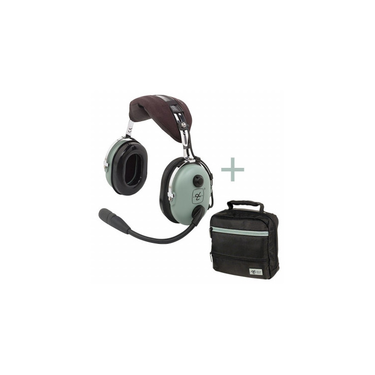 CASQUE DAVID CLARK H10-13.4 + SACOCHE DAVID CLARK