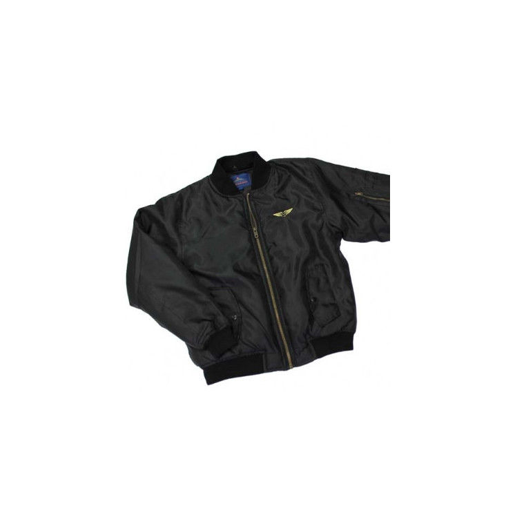 Blouson de vol TRANSAIR noir