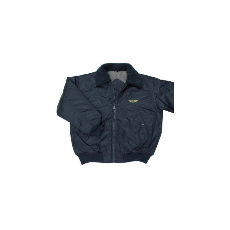 Blouson de vol TRANSAIR FLIGHTLINE bleu navy taille S