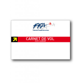 CARNET DE VOL AVION FFA couverture souple