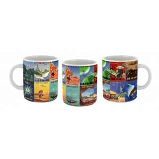 MUG AIR FRANCE PATCHWORK (vente à l'unité)