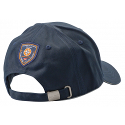 Casquette pilote bleue marine