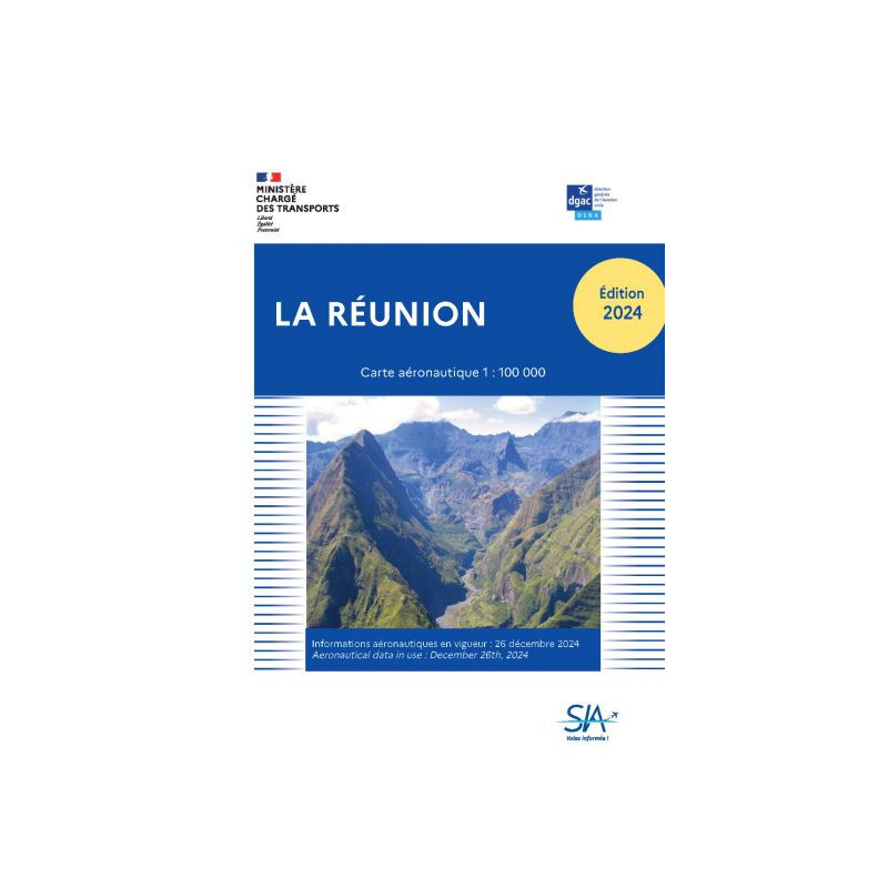 Carte de la REUNION édition 2024